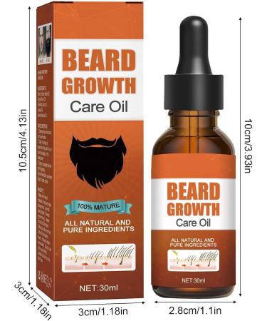 Botiniv Men's Beard Oil - Jojoba Oil Formula for Beard Growth & Care | Softens & Strengthens Facial Hair - 1.05 fl oz - Buy Online on GoSupps.com
