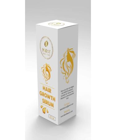 Edges Growth Serum - Natural Oil Formula for Hair Regrowth & Density - 60ML - Buy Online on GoSupps.com