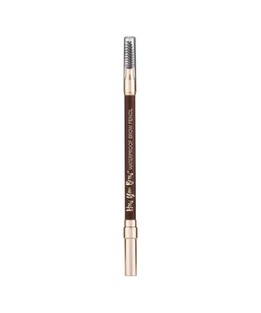 Belle Beauty by Kim Gravel How You Brow Pencil - Waterproof Eyebrow Pencil with Attached Eyebrow Brush (Dark Brown)