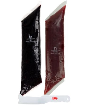 By The Cup Spreader and Pastry Filling Variety Pack - Henry & Henry Redi Pak Strawberry Blueberry 2 lb Bags - Buy Online on GoSupps.com