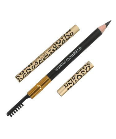 Balacoo 4 Pcs Waterproof Eyeliner Eyebrow Pencil Color Long Lasting Eyebrow Pencils Eyebrow Brush Matte Miss 1 count (Pack of 1) Blackx2pcs
