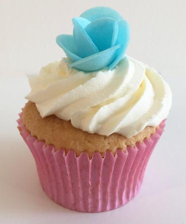 60 Gorgeous Edible 3D Wafer Roses: 12 Pink 12 Red 12 White 12 Yellow & 12 Blue - Buy Online on GoSupps.com