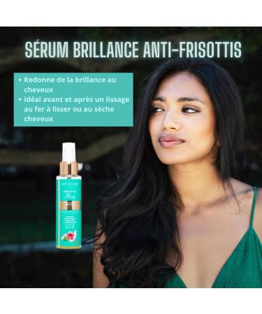 LAURA SIM'S - Hibiscus Flower Hair Gloss Serum - Leave-in - Ultra Shiny - Non-greasy Texture - Hair Care with Soft Silky Smooth Finish - Hydrates and Nourishes - Natural Highlights - 100 ml - Buy Online on GoSupps.com