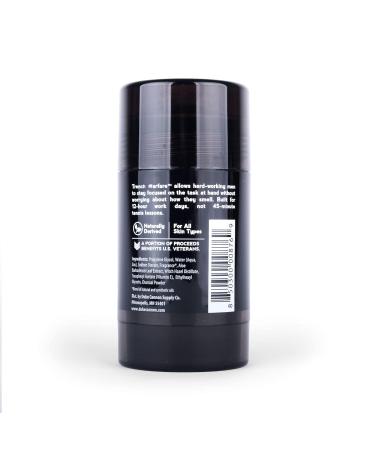 Duke Cannon Trench Warfare Natural Charcoal Deodorant for Men 3-Pack - Bergamot & Black Pepper | Aluminum-Free, Alcohol-Free, Long-Lasting Formula for Sweat & Odor Protection - Buy Online on GoSupps.com