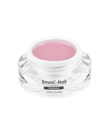 Emmi Nail Studioline Setup-Gel Ros I Led UV Authority for Geln gel I Perfect for natural nail reinforcement I Mittel viscos & self-smoothing I 15ml 15 ml (1 Pack) Ros
