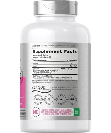 Horb ach Skin Rejuvenator with Verisol | Bioactive Collagen Peptides | 200 Caplets | Non-GMO Gluten Free Supplement - Buy Online on GoSupps.com