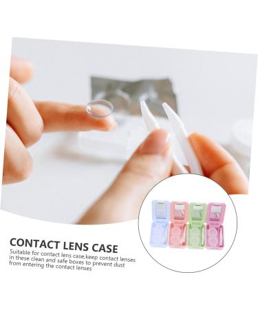 HEALEVED 8 STK Contact Lens Container Storage Set | Colored Eye Case for Contact Lenses - International Shipping Available - Buy Online on GoSupps.com