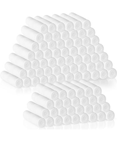100 Pack Gauze Bandage Rolls 4 Inch x 4 Yards Stretched Gauze Bandage Individually Packed Gauze Rolls Breathable Gauze Wrap for Body Care White