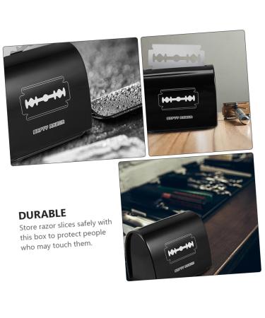 Buy Minkissy 3-Stage Blade Storage & Recycling Box for Safe Razor Disposal | Mini Trash Can for Razor Blades - Global Shipping - Buy Online on GoSupps.com