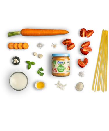 Buy Alete Organic Tomato Cheese Noodles - Baby Food 6-Pack (1 Year+) | No Additives All-Natural Quality - Buy Online on GoSupps.com