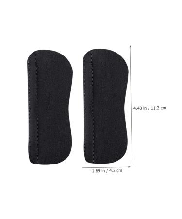 Healeved 4 Pairs Acrylic Jewelry Tray Shoe Heel Pads - Cushions for Perfect Fit | Shoe Inserts for Women & Men - 11.2x4.3cm - Buy Online on GoSupps.com