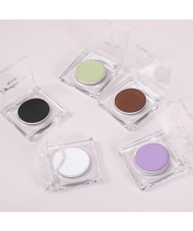 Erinde Single White Eyeshadow Palette | Nude Tones Matte & Waterproof | Highly Pigmented Long-Lasting Eye Makeup 302 White - Buy Online on GoSupps.com