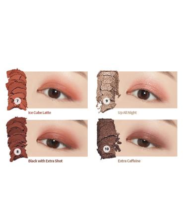 ETUDE Play Color Eyes Caffeine Holic (21AD) - 10 Color Eye Shadow Palette | Deep Coffee Shades | Kbeauty Makeup - Buy Online on GoSupps.com