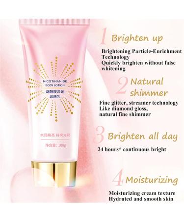 DUBUSH Body Lotion For Women Moisturizing Nicotinamide Body Lotion Toning Body Cream Nongreasy and Fast Absorbing for All Skin Types 1 copy - Buy Online on GoSupps.com