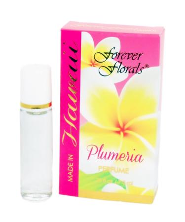 HAWAII FOREVER FLORALS PLUMERIA PERFUME Hawaiian Plumeria Flower 0.26 Fl Oz (Pack of 1)