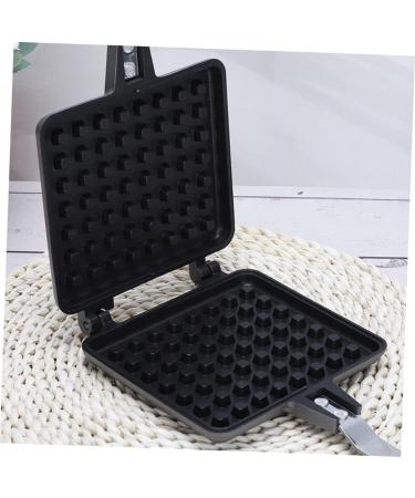 Zerodeko Waffle Pan Breakfast Sandwich Maker Egg Sandwich Stovetop Waffle Iron Waffle Iron Pan Cheese Sandwich Toaster Waffle Maker Metal Waffle Mold Cake Non Stick Pan Aluminum Alloy - Buy Online on GoSupps.com