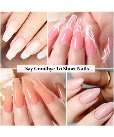 Gel Nail Polishes 6 Colors Nude Pink Gel Polish Set Soak off UV/LED Gel Nail Polish Long Lasting Gel Varnish Manicure Gift For Woman Nudepink - Buy Online on GoSupps.com