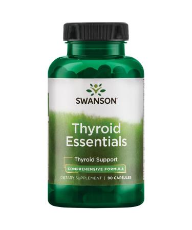 Swanson Thyroid Essentials 90 Capsules 90 Count (Pack of 1)