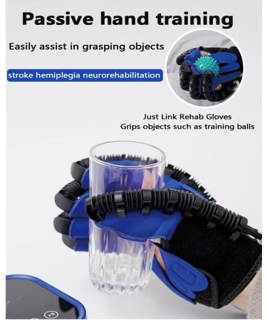 Stroke Recovery Equipment Upgraded Rehabilitation Robot Gloves For Hemiplegia Hand Rehab Equipment Stroke Patients Products For Hands Hand Rehab Robotic Gloves For Cerebral Palsy Relief Hands. Right-M - Buy Online on GoSupps.com