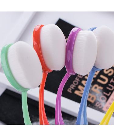 Craft Ink Blending Brushes 5-Pack Set with Color Coded Handles - Rainbow 3 - Buy Online on GoSupps.com