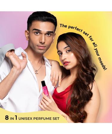 Moody Premium Perfume Gifts Set for Men & Women Luxury Collection Long-Lasting Scents Combo Pack of 8x10ml Nice Fragrances Ideal for Special Occasions Gift for Anniversaries & Birthdays - Buy Online on GoSupps.com