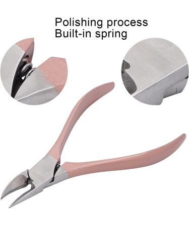 Natudeco Cuticle Cutter Sharp Cuticle Nippers Cuticle Trimmer Stainless Steel Ingrown Nail Clippers Cuticle Nippers Toenail Trimmer Cutter Rose Gold - Buy Online on GoSupps.com