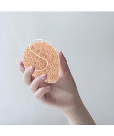Baluue Natural Facial Sponge Round Cleansing Sponge Cosmetic Removal Sponge Portable Sponge for Facial Cleansing Exfoliating Makeup Removal - Buy Online on GoSupps.com