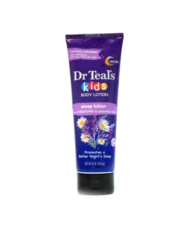 Teal's Kids Body Lotion Melatonin & Essential Oils Night Sleep  8 oz 8 Ounce (Pack of 1)