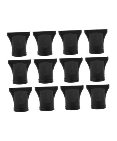 Healeved 12pcs Hair Dryer Air Collector Hair Blower Nozzle Hair Styling Nozzle Styling Tool Straight Hair Dryer Nozzle Hairdressing Tool Hair Dryer Accessory Nozzle Hair Dryer