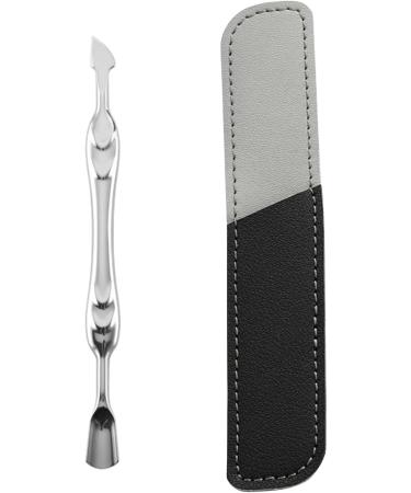 2 In 1 Cuticle Cutter Stainless Steel Cuticle Pusher Double Ended Nails Pusher Practical Cuticle Remover For Manicures - Buy Online on GoSupps.com