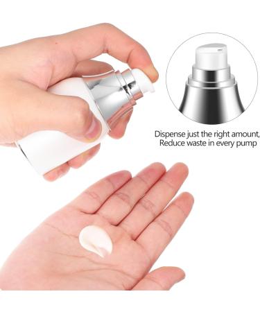 Beavorty 3 Pcs Airless Pump Bottles Acrylic Airless Pump Vacuum Bottles Cosmetic Refillable Airless Travel Lotion Jar With Lid for Thick Moisturizer Skincare Cream 30ml - Buy Online on GoSupps.com
