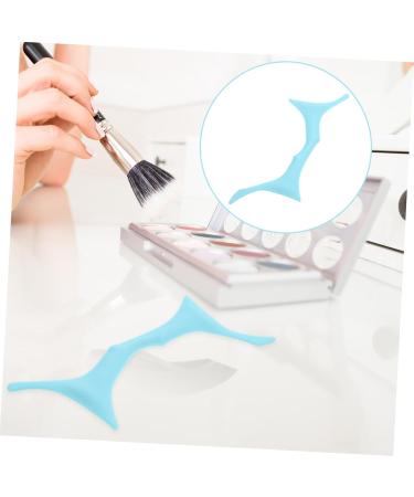 NOLITOY Eyebrow Shaper Brow Stencil Eyebrow Guide Template Auxiliary Constant Temperature Supplies 17.3x5.9cm Blue - Buy Online on GoSupps.com