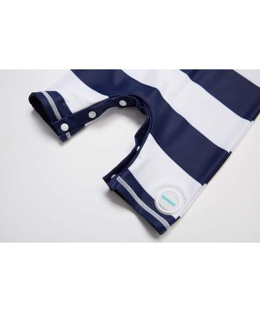 Bonverano Baby Boy UV Protection 50+ Long-Sleeved Swimsuit | 6 Years | One Zip Stripes - Buy Online on GoSupps.com