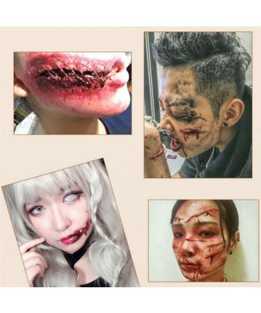 Lucoss Cosplay Makeup - Special Effects Fake Wound Skin Scar Wax (50g) for Halloween & Themed Parties - International Shipping Available - Buy Online on GoSupps.com
