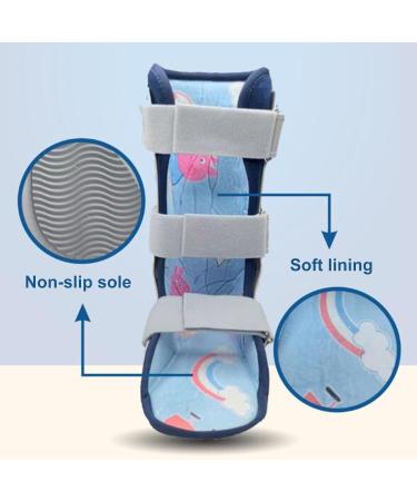 SFKLYU Kids AFO Drop Foot Brace - Ankle Foot Orthosis Night Splint for Children - Support for Strephexopodia & Strephenopodia - Left & Right Pair - Buy Online on GoSupps.com