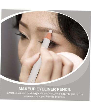 PLAFOPE 4pcs White Line Drawing Eyebrow Pencil Eyeliner Makeup Tool Peel- off Eyebrow Pencil Eyeliner Pencil - Buy Online on GoSupps.com