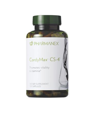 Nu Skin CordyMax Cs-4 - Premium Dietary Supplement | Supplement for Stamina, Healthy Well-Being | Proprietary Cordyceps Sinensis Extract | Convenient Capsules, Daily Supplement (120 Capsules)