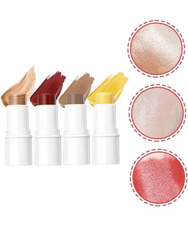 BIUDECO 1 Set Contour Stick Contouring Stick Highlighter Stick Makeup Stick Contour Kit Stick Highlighter Blush Stick for Cheeks Highlighters Makeup Face Highlighter Cream Blush Stick - Buy Online on GoSupps.com
