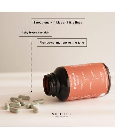 Hialuronic Acid Capsules | Hydrating Formula Anti-Wrinkle Prevention | Vegan | Pure Hyaluronic Acid + Spirulina + Chlorella + Vitamin B3 + Black Radish + Grapefruit | 120 Capsules (2 Months) - Buy Online on GoSupps.com