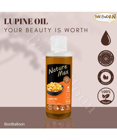 Nature Max Lupine Oil Essential Oils Natural Undiluted Pure For Hair And Skin Care Cold Pressed Premium (1Pack 3.38 oz / 100 ml)  - Buy Online on GoSupps.com