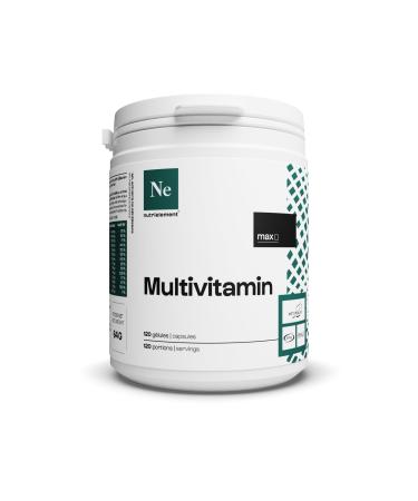 Nutrielement - Multivitamin 13 Vitamins - 120 Capsules | Rich in Vitamin D C E B3 B5 B6 B1 Health and Sport Immune Strengthening Antioxidant | By Nutrimuscle