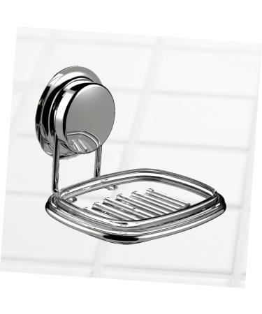 Ciieeo 1pc Box Bathroom Soap Holder Rustproof Stainless Steel Wall Shower Soap Dish Suction Cup Soap Holder Rack Soap Dish for Shower Wall Soap Holder Soap Dish Holder Hanging Soap Box - Buy Online on GoSupps.com