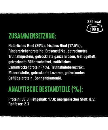 Crave Adult Dry Dog Food with Lamb & Beef 7kg | Premium Grain-Free High Protein 100% Natural Ingredients - Buy Online on GoSupps.com