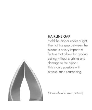 GERMANIKURE Tower Point Cuticle Trimmer - 3/4 Full Jaw Nipper - Ethically Made in Germany - FINOX Stainless Steel Sharp Cuticle Remover - Professional Manicure Tool in Leather Case - Buy Online on GoSupps.com