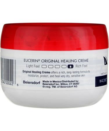 Eucerin Original Healing Rich Feel Creme 4 oz - Intensive Moisturizer for Dry Skin - Buy Online on GoSupps.com