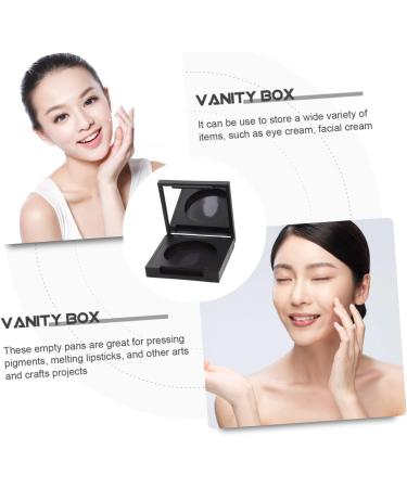 FOMIYES 16 pcs Makeup Accessories eyeshadow palette plastic Empty Eyeshadow Organizer 5x5cmx4pcs Blackx4pcs - Buy Online on GoSupps.com