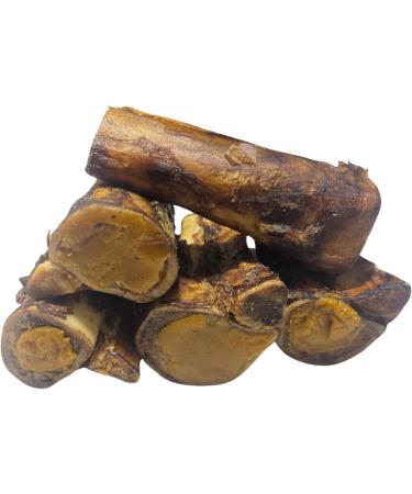 Natural Stuffed Marrow Bones - *(Pack of 5-6 INCH)* - Marrow Bones for Dogs - (Beef/Sweet Potato/Bacon and Cheese OR PB Stuffed) - Dog CHEW Treat - 100% Natural - (5 Pack - Bacon and Cheese) - Buy Online on GoSupps.com