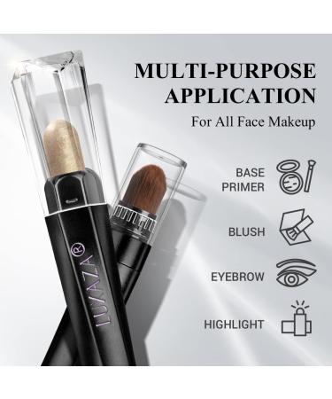 LUXAZA 3PCS Cream Eyeshadow Stick Set | Eye Brightener & Highlighter Makeup Pen | Waterproof & Long Lasting Neutral Shades | A8 - Colorful Clouds - Buy Online on GoSupps.com