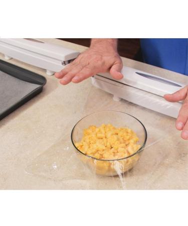 Plastic Wrap Cutter - Easy to Use Kitchen Accessory for Unwinding, Cutting, and Preserving Food Freshness - Buy Online on GoSupps.com
