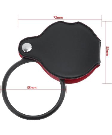 OriGlam Mini 5x Magnifying Glass - Pocket Magnifier with Protective Case for Office Reading & Hobbies | International Shipping Available - Buy Online on GoSupps.com